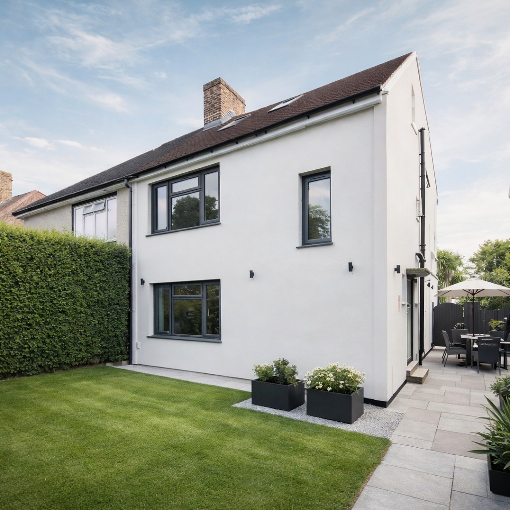 4-Bed House Conversion – Full Refurbishment & Loft Extension